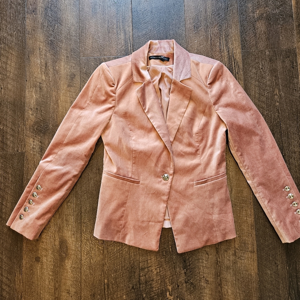 White House Black Market Blush Blazer